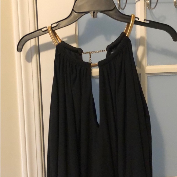 Strapless, pleaded floor length formal dress - Picture 2 of 5